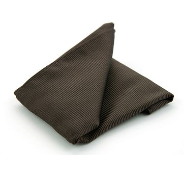 Pocket Square Silk Brown F45