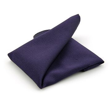 Pocket Square Silk Dark Purple F62