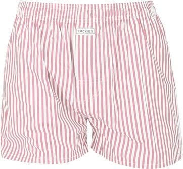 Pockies Boxershort Roze Strepen pockies kopen in de aanbieding