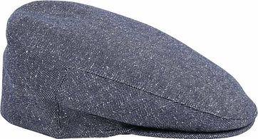 Profuomo Baskenmütze Gewebt Blau