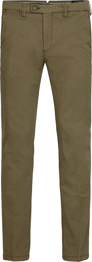 Profuomo Chino Garment DYE Green