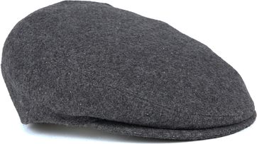 Profuomo Flat Cap Dark Grey