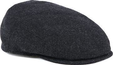 Profuomo Flat Cap Dunkel Grau
