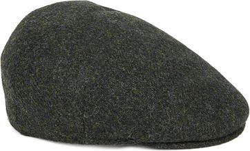 Profuomo Flat Cap Geweven Groen