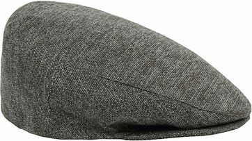 Profuomo Flat Cap Melange Groen