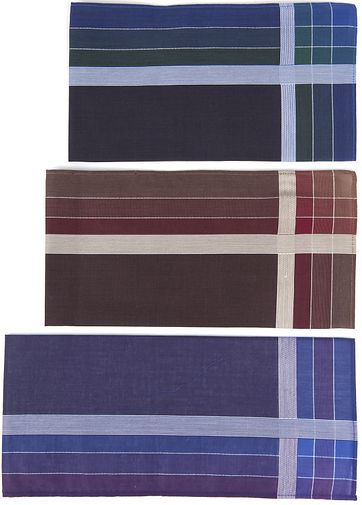 Profuomo Handkerchief Set Dark