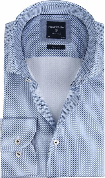 Profuomo Hemd Graphic Print