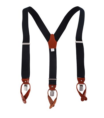 Profuomo Hosenträger Dunkel Blau