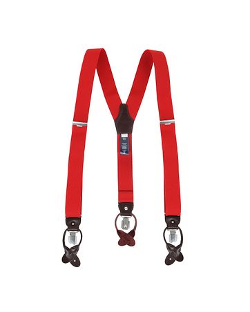 Profuomo Hosenträger Rot