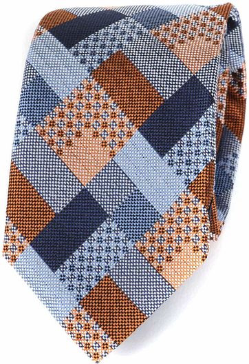 Profuomo Krawatte Seide Orange