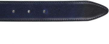 Profuomo Leder Gürtel Dunkelblau