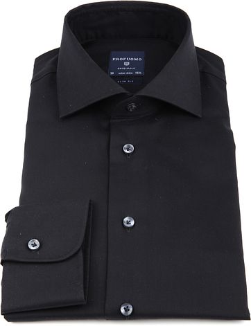 Profuomo Non Iron Shirt Black