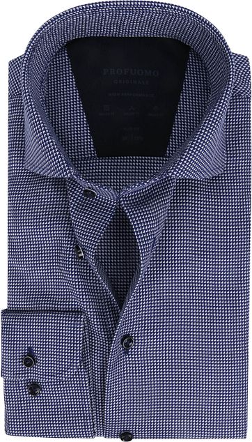 Profuomo Non-Iron Shirt High Performance Navy