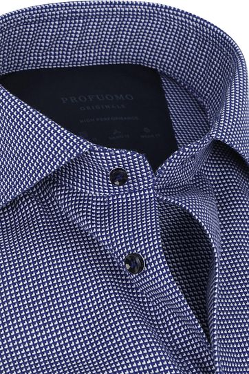 Profuomo Non-Iron Shirt High Performance Navy