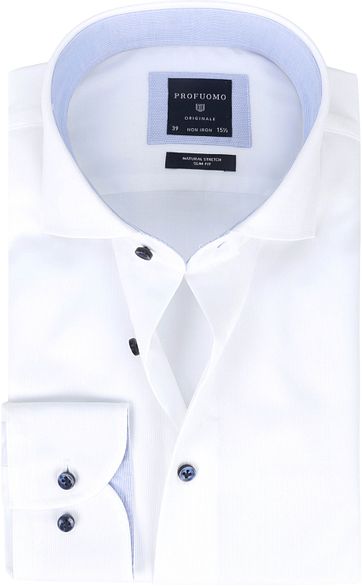 Profuomo Non-Iron White Shirt