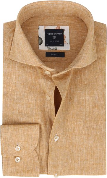 Profuomo Originale Overhemd Oranje