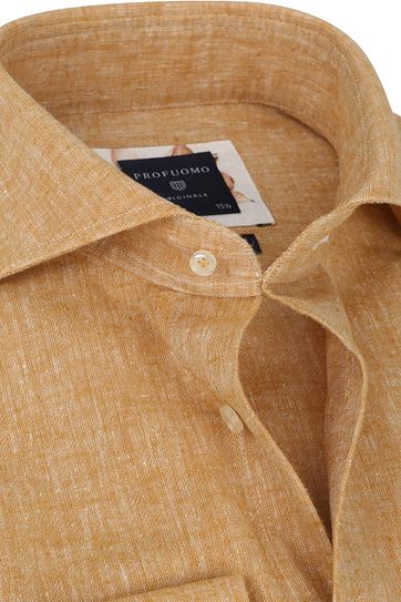 Profuomo Originale Overhemd Oranje