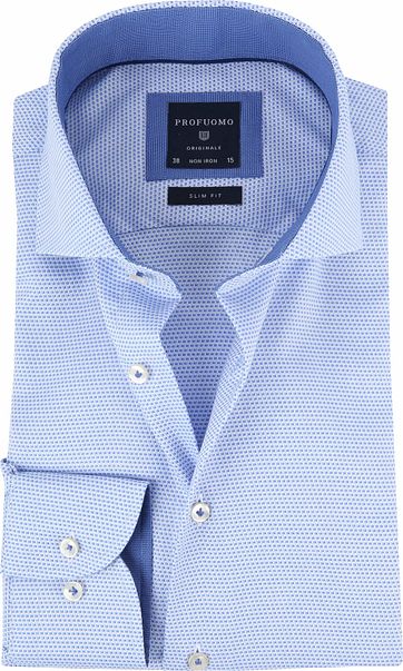 Profuomo Overhemd CAW Blue