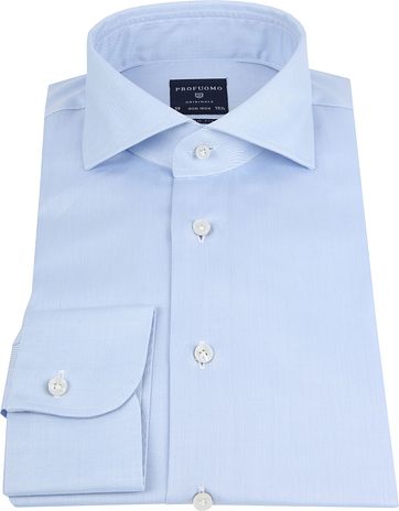 Profuomo Overhemd Cutaway Blue
