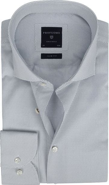 Profuomo Overhemd Cutaway SF Groen