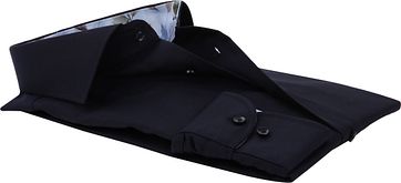 Profuomo Overhemd Effen Navy