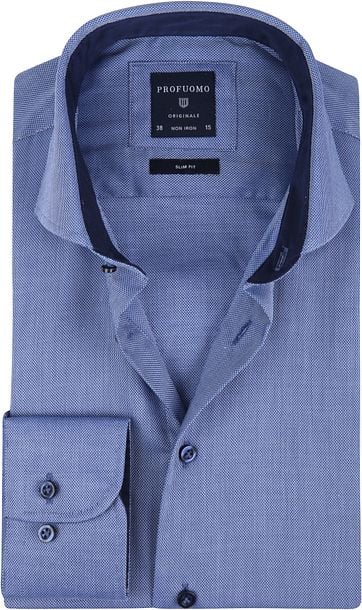 Profuomo Overhemd SF Non Iron Blue