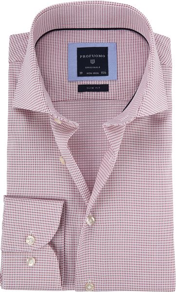 Profuomo Shirt CAW Dessin Red