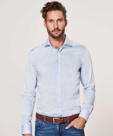 Profuomo Shirt Cutaway Blue