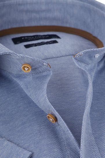 Profuomo Shirt Knitted Blue
