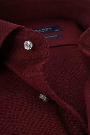 Profuomo Shirt Knitted Bordeaux