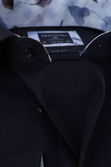 Profuomo Shirt Solid Navy