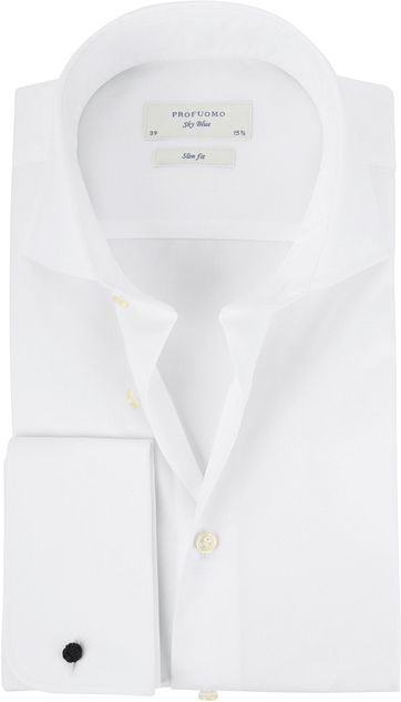 slim fit double cuff shirt