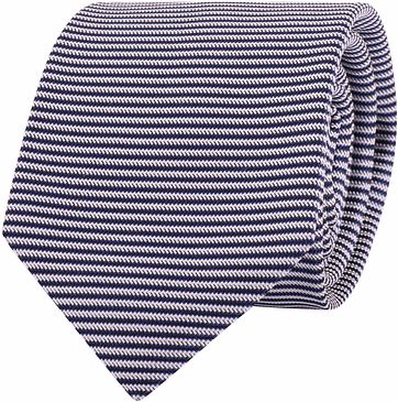 Profuomo Streifen Krawatte Navy