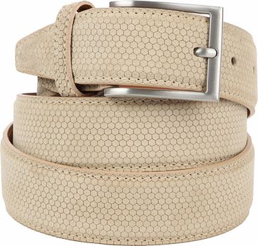 Profuomo Suede Riem Beige profuomo kopen in de aanbieding Profuomo Suede Riem Beige profuomo kopen in de aanbieding
