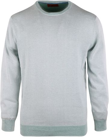 Pullover O-Hals Grün