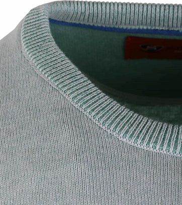 Pullover O-Hals Grün