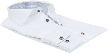 R2 Amsterdam Hemd Feiner Twill Weiß