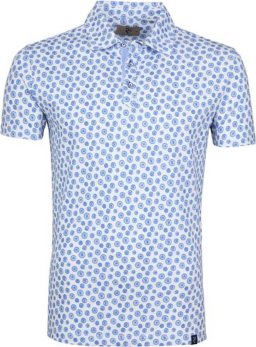 R2 Poloshirt Piquet Light Blue