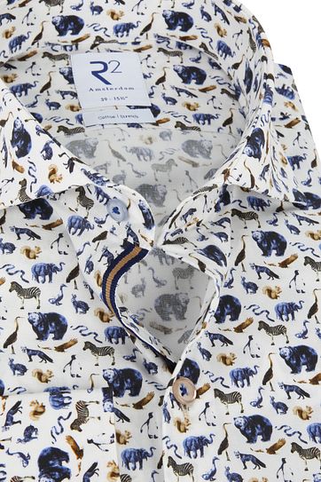 R2 Shirt Animals Print