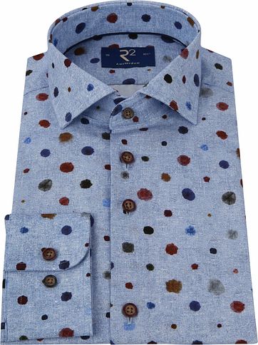 R2 Shirt Blue Dessin