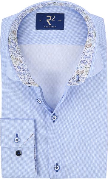 R2 Shirt Blue Diamonds