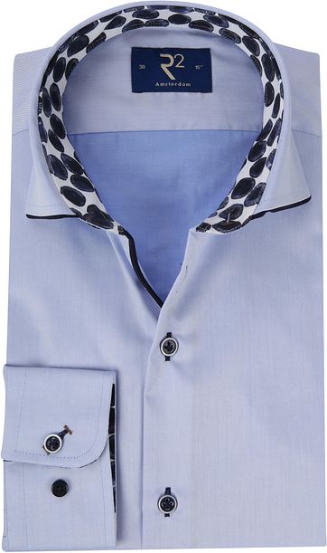 R2 Shirt Light Blue Fine Twill