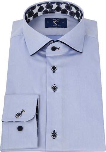 R2 Shirt Light Blue Fine Twill