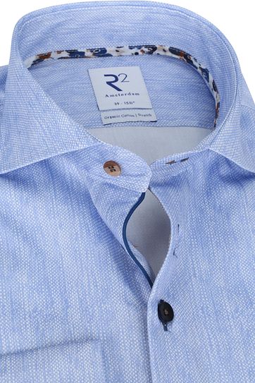 R2 Shirt Light Blue Melange