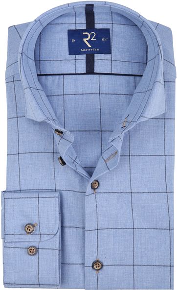 R2 Shirt Pane Blue