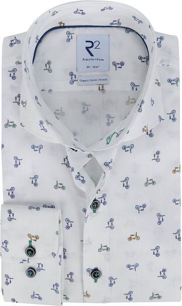 R2 Shirt Print Bicycles