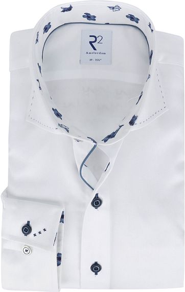 R2 Shirt White Plain