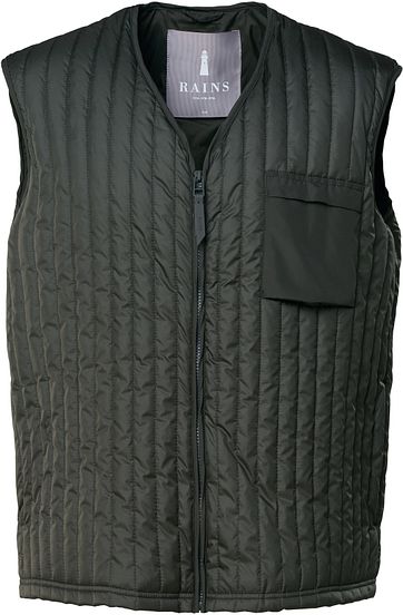 Rains Bodywarmer Dark Green