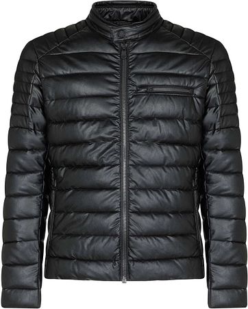 Save The Duck Leatherlook Jacket Black