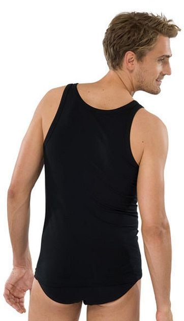 Schiesser Singlet Schwarz